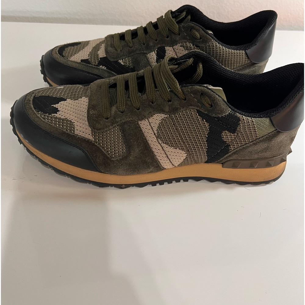 Authentic Camo Valentino sneakers.